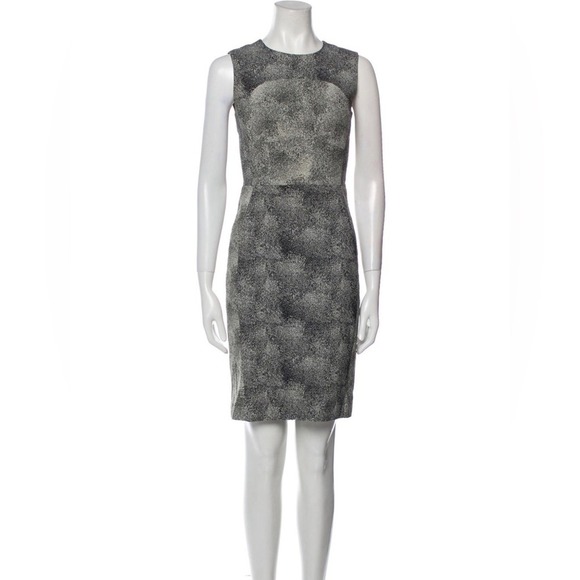 Diane Von Furstenberg Dresses & Skirts - Diane von Furstenberg Eden Black White Abstract Sheath Dress US 0 XS Sleeveless